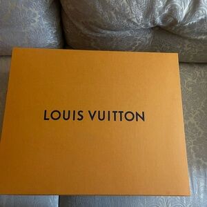 Louis Vuitton Signature Orange Gift Box